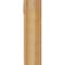 Ekena Millwork Traditional Slat Rough Sawn Bracket w/ Offset Brace, Western Red Cedar, 6"W x 18"D x 22"H BKT0604X18X22TRA06RWR - alternate 3